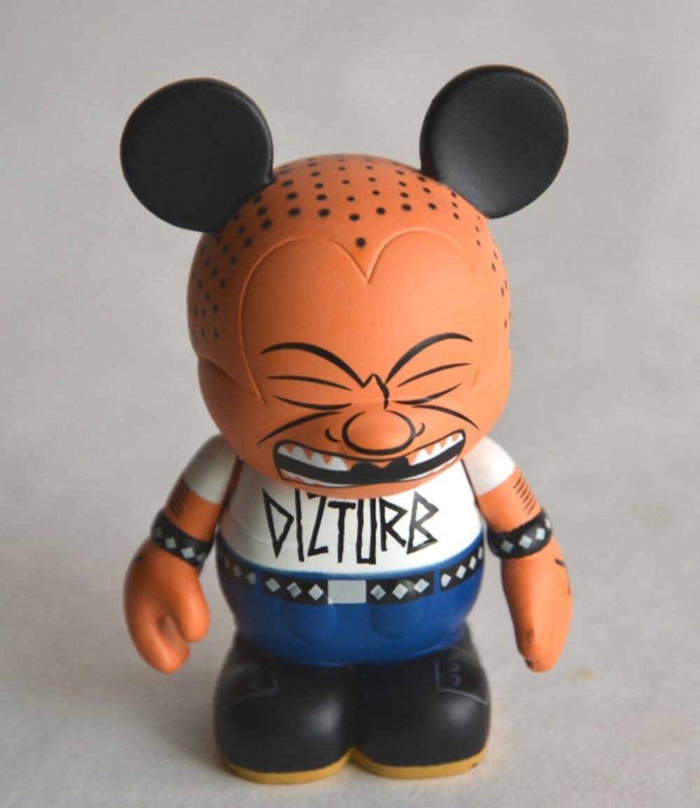 DISNEY VINYLMATION URBAN SERIES #7 DIZTURBED ROCKER 3”